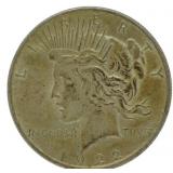 1922 Peace Silver Dollar