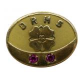 14K Gold Emblem with Box