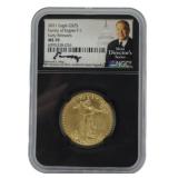 2021 MS70 25 Dollar Eagle Gold Coin