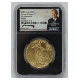 2021 MS70 50 Dollar Eagle Gold Coin