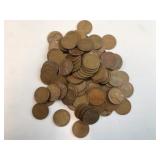 100 Wheat Pennies