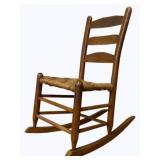 Primitive Rocking Chair 33 x 18 x 28