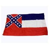 Mississippi State Flag - Nylon - 59 x 34