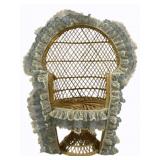 Doll Chair - Blue - 17 x 10 x 7