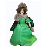 Porcelain Doll  - 16" tall