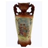 Porcelain Vase 8.25", chipped