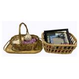 Lot of Assorted Items - Baskets & More