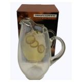 Crown Corning Glass Pitcher in Box 11"
