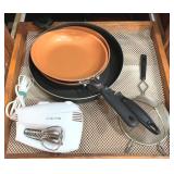 Lot of Assorted Items - Pans, Mixer & More
