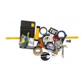 Lot of Assorted Items - Ruler, Flashlight & More