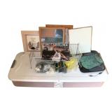 Lot of Assorted Items - Tote, Pictures & More