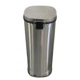 Metal Flip Top Trash Can - 29 x 12 x 12