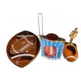 Lot of Assorted Football Items