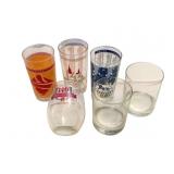 6 Kentucky Derby Glasses