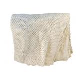 Vintage Crocheted Blanket - 120 x 100