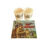 4 Vintage Davey Crockett Items