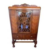 Antique China Cabinet - 36 x 15 x 64