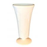 Milk Glass Vase - 10" Tall