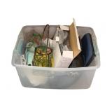 Tote of Assorted Items