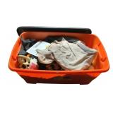 Tote of Assorted Halloween Items