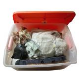 Tote of Assorted Halloween Items