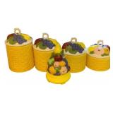 5pc Canister Set - 7.5' - 10' Tall