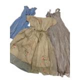 Lot of 3 Vintage Handmade Dresses