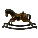 Bronze Rocking Horse 48"x17.5"x28"
