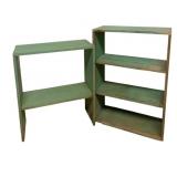 2 Wood Shelves - 38 x 26 x 12