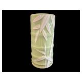 Japanese Celadon Porcelain Bamboo Vase