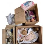 Group Lot of Doll Clothes & Parts