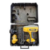 DeWalt 18V Cordless Nailer w/ Battery & Case