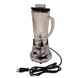 Waring Chrome and Glass Commercial Blender