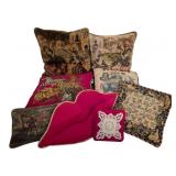 Group of Decorative Pillows