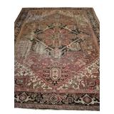 Antique Persian Heriz Room Size Rug 141 x 110