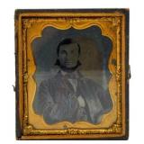 Sixth Plate Daguerreotype 3.5"x3"