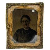 Ninth Plate Tintype of Woman