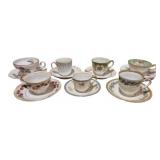 Occupied Japan Group of Cups & Saucers