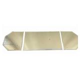 3pc Dresser Beveled Mirror Set - 37 x 10.5