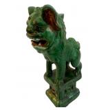 Chinese Sancai Fu Lion Protector - 10 x 35