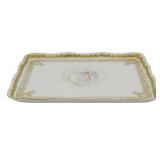 O&C Limoges Porcelain Dresser Tray 9"x11"