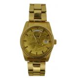 Stauer Watch w/ Gold Foil Dial