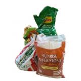 Lot of Stone/Fertilizer/Soil Bags