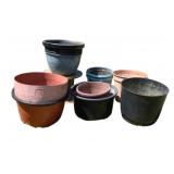 Lot of Assorted Planters/Tubs