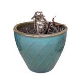 Large Ceramic Planter - 15 x 17