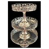 Godinger 3pc Tiered Stand 7.5"x13"