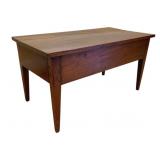 Bench Made & Pegged Tapered Leg Table