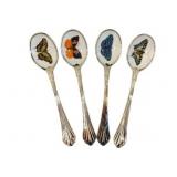 Neiman-Marcus Butterfly Spoons w/ Case