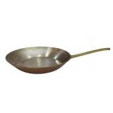 Copper Fry Pan w/ Brass Handle 10.5"