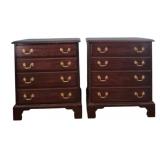 Pair of 4-Drawer Henkel Harris Nightstands